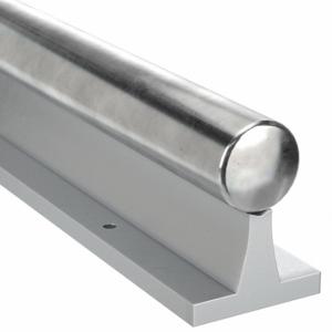 LINEAR SRA12-024.000 PBC Linear Shaft and Pre-Drilled Support Rail, 3/4 Inch Size Shaft Dia, 24 Inch Length | CR9NHB 2CNT7