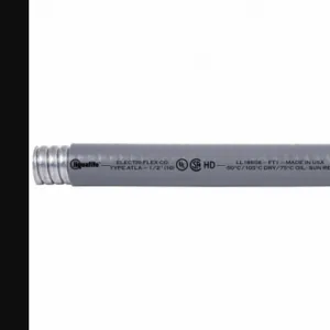 LIQUATITE ATLA-12 Liquid Tight Conduit, 3/4 Inch Trade Size, Gray, 100 ft Nominal Length, ATLA | CR9NWZ 787L69