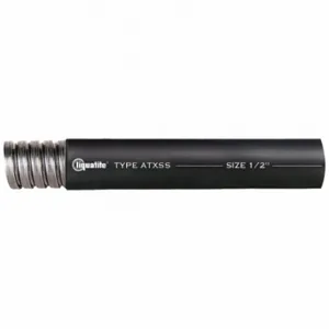 LIQUATITE ATXSS-12 Liquid Tight Conduit, 3/4 Inch Trade Size, Black, 100 ft Nominal Length, ATXSS | CR9NWT 787L60