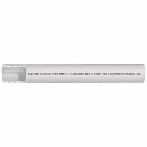 LIQUATITE NMFG-11 Liquid Tight Conduit, 1/2 Inch Trade Size, White, 100 ft Nominal Length, NMFG | CR9NWB 787L51