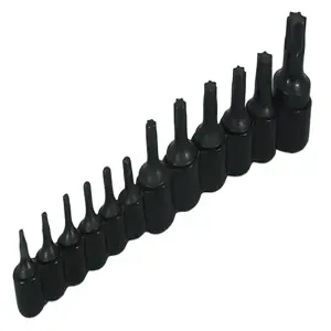 LISLE LS/27200 Torx Bit Set, 12 Pieces, Pack of 6 | CD8FAN