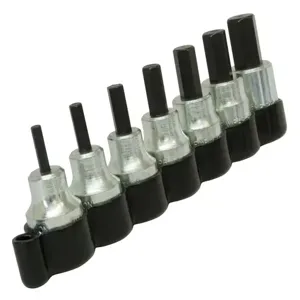 LISLE LS/33850 Hex Bit Set, Metric, Pack of 6 | CD8FFP