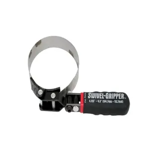 LISLE LS/57040 Swivel Gripper, No-Slip Filter Wrench, Large | CD8GFY