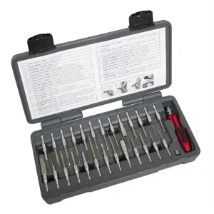 LISLE LS/71750 LED Quick Change Terminal Tool Set | CD8HDE