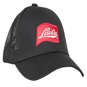 LISLE LS/89100 Mesh Hat, Black | CD8HLH