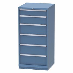 LISTA SC13-0608A-FTKABB Modular Drawer Cabinet, 28 1/4 Inch Size x 28 1/2 Inch Size x 57 1/8 in, 6 Drawers | CR9PHR 48UR81