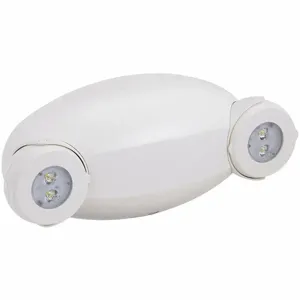 LITHONIA LIGHTING ELM4L Emergency Light, Led, Damp Location Rated, 6.6 W Lamp Watt, 120 To 277VAC | CR9PQY 483U35