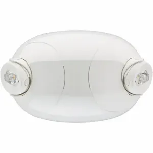 LITHONIA LIGHTING ELMRE LP220L T M12 Remote Head, Led, Plastic, Ceiling/Wall, 2 W Lamp Watt, 2 Lamps, 5 To 30 V, Adj, White | CR9QDH 61HZ69