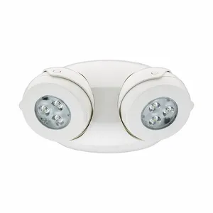 LITHONIA LIGHTING ELMRE SP1100L T M12 Emergency Remote Light Head, Led, Thermoplastic, Ceiling/Wall, 5 W Lamp Watt, 2 Lamps | CR9PRC 793JZ7