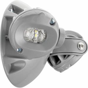 LITHONIA LIGHTING ELMRW LP220L DNAXD T Remote Head, Led, Aluminum, Ceiling/Wall, 2 W Lamp Watt, 2 Lamps, 8 To 30 V, Adj, Silver | CR9QDB 61HZ70