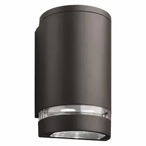 ACUITY LITHONIA OLLWD LED P1 40K MVOLT DDB M6 LED Wall Light, 3-5/8 x 4-1/4 x 8 Inch, 9.1 Watt, Black | CD3LRF 420V84