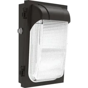 LITHONIA LIGHTING TWX1 LED P2 50K MVOLT PE DDBTXD LED Size 1 WallPack, 2, 950 lm, 22 W Fixture Watt, 120 to 277 V AC, Type III | CR9PYK 61HR60