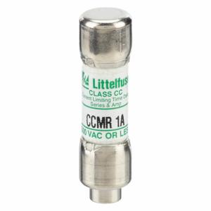 LITTELFUSE CCMR001 Fuse, Class CC, Time Delay, 1-A, 250V DC, Cylindrical Body, Non-Indicating | CY3EAC