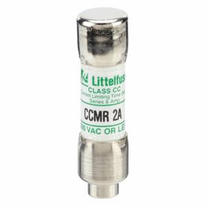 LITTELFUSE CCMR002 Fuse, Class CC, Time Delay, 2A, 250V DC, Cylindrical Body, Non-Indicating | CY3EAD