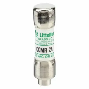 LITTELFUSE CCMR002 Fuse, Class CC, Time Delay, 2A, 250V DC, Cylindrical Body, Non-Indicating | CY3EAD