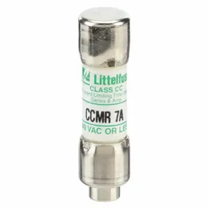 LITTELFUSE CCMR007 Fuse, Class CC, Time Delay, 7A, 250V DC, Cylindrical Body, Non-Indicating | CY3EAJ