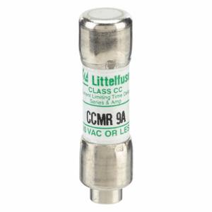 LITTELFUSE CCMR009 Fuse, Class CC, Time Delay, 9A, 250V DC, Cylindrical Body, Non-Indicating | CY3EAL