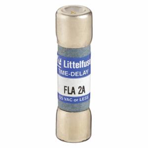 LITTELFUSE FLA002 Fuse, 2A, 125V AC, 1-1/2 Inch Length x 13/32 Inch Dia. | CY3EBQ