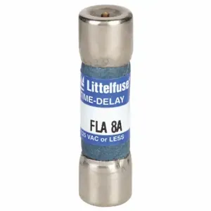 LITTELFUSE FLA008 Fuse, 8A, 125V AC, 1-1/2 Inch Length x 13/32 Inch Dia. | CY3EBV