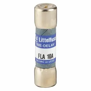 LITTELFUSE FLA010 Fuse, 10A, 125V AC, 1-1/2 Inch Length x 13/32 Inch Dia. | CY3EBW