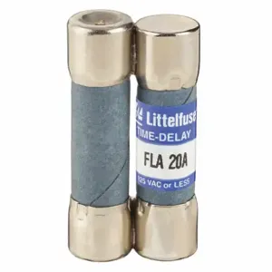 LITTELFUSE FLA020 Fuse, 20A, 125V AC, 1-1/2 Inch Length x 13/32 Inch Dia. | CY3EBY