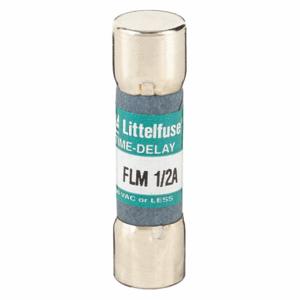 LITTELFUSE FLM.500 Fuse, 1/2A, 250V AC, 1-1/2 Inch Length x 13/32 Inch Dia. | CY3EBZ