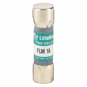 LITTELFUSE FLM001 Fuse, 1A, 250V AC, 1-1/2 Inch Length x 13/32 Inch Dia. | CY3ECC