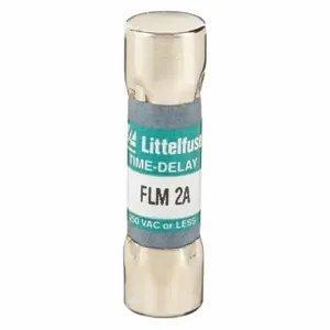 LITTELFUSE FLM002 Fuse, 2A, 250V AC, 1-1/2 Inch Length x 13/32 Inch Dia. | CY3ECD