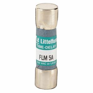 LITTELFUSE FLM005 Fuse, 5A, 250V AC, 1-1/2 Inch Length x 13/32 Inch Dia. | CY3ECG