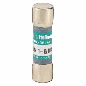 LITTELFUSE FLM01.6 Fuse, 1-6/10A, 250V AC, 1-1/2 Inch Length x 13/32 Inch Dia. | CY3ECP