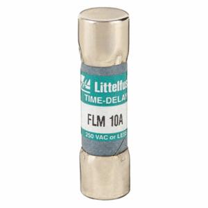 LITTELFUSE FLM010 Fuse, 10A, 250V AC, 1-1/2 Inch Length x 13/32 Inch Dia. | CY3ECR