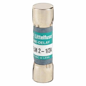 LITTELFUSE FLM02.5 Fuse, 2-1/2A, 250V AC, 1-1/2 Inch Length x 13/32 Inch Dia. | CY3ECV