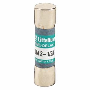 LITTELFUSE FLM03.5 Fuse, 3-1/2A, 250V AC, 1-1/2 Inch Length x 13/32 Inch Dia. | CY3EDA