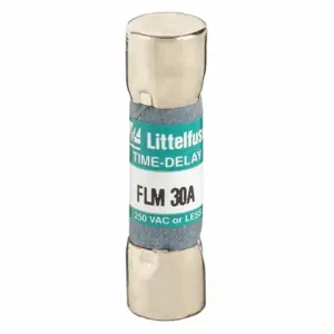 LITTELFUSE FLM030 Fuse, 30A, 250V AC, 1-1/2 Inch Length x 13/32 Inch Dia. | CY3EDB