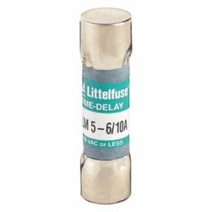 LITTELFUSE FLM05.6 Fuse, 5 6/10A, 250V AC, 1-1/2 Inch Length x 13/32 Inch Dia. | CY3EDC