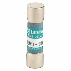 LITTELFUSE FLM1.25 Fuse, 1-1/4A, 250V AC, 1-1/2 Inch Length x 13/32 Inch Dia. | CY3EDD