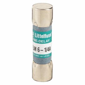 LITTELFUSE FLM6.25 Fuse, 6 1/4A, 250V AC, 1-1/2 Inch Length x 13/32 Inch Dia. | CY3EDF