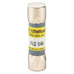 LITTELFUSE FLQ.250 Fuse, 1/4A, 500V AC, 1-1/2 Inch Length x 13/32 Inch Dia. | CY3EFJ