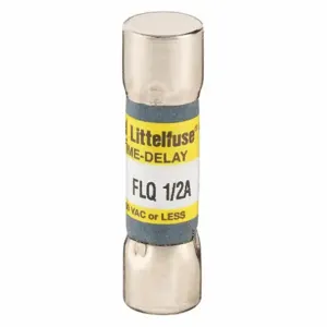 LITTELFUSE FLQ.500 Fuse, 1/2A, 500V AC, 1-1/2 Inch Length x 13/32 Inch Dia. | CY3EFK