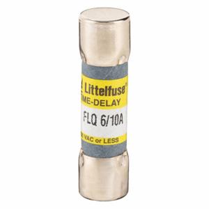 LITTELFUSE FLQ.600 Fuse, 6/10A, 500V AC, 1-1/2 Inch Length x 13/32 Inch Dia. | CY3EFL