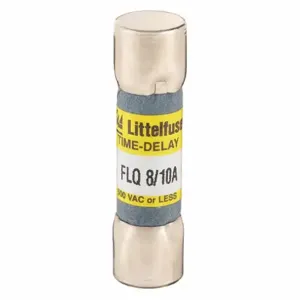 LITTELFUSE FLQ.800 Fuse, 8/10A, 500V AC, 1-1/2 Inch Length x 13/32 Inch Dia. | CY3EFM