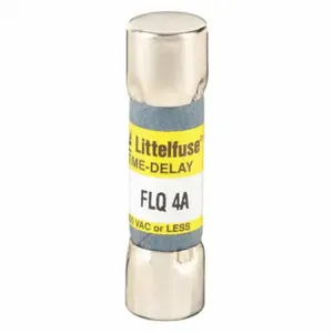 LITTELFUSE FLQ004 Fuse, 4A, 500V AC, 1-1/2 Inch Length x 13/32 Inch Dia. | CY3EFR