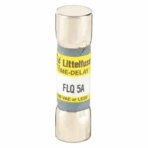 LITTELFUSE FLQ005 Fuse, 5A, 500V AC, 1-1/2 Inch Length x 13/32 Inch Dia. | CY3EFT