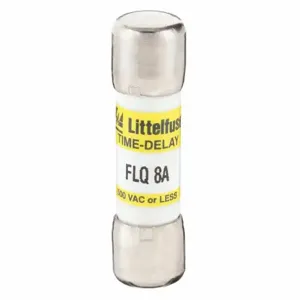 LITTELFUSE FLQ008 Fuse, 8A, 500V AC, 1-1/2 Inch Length x 13/32 Inch Dia. | CY3EFW