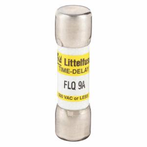 LITTELFUSE FLQ009 Fuse, 9A, 500V AC, 1-1/2 Inch Length x 13/32 Inch Dia. | CY3EFX