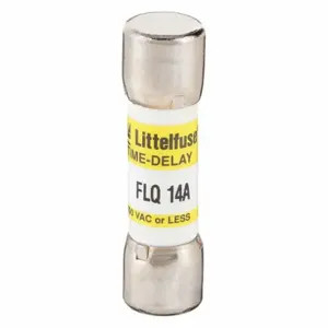 LITTELFUSE FLQ014 Fuse, 14A, 500V AC, 1-1/2 Inch Length x 13/32 Inch Dia. | CY3EGA