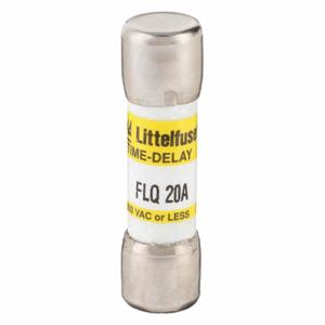 LITTELFUSE FLQ020 Fuse, 20A, 500V AC, 1-1/2 Inch Length x 13/32 Inch Dia. | CY3EGC