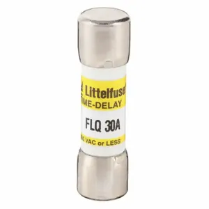 LITTELFUSE FLQ030 Fuse, 30A, 500V AC, 1-1/2 Inch Length x 13/32 Inch Dia. | CY3EGE