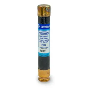 LITTELFUSE FLSR005 Fuse, 5A, 600V AC, 5 Inch Length x 13/16 Inch Dia., Cylindrical Body | CY3EGK