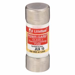 LITTELFUSE JLS015 Fuse, 15A, 600V AC, 2-1/4 Inch Length x 13/16 Inch Dia., Cylindrical Body | CY3ELQ